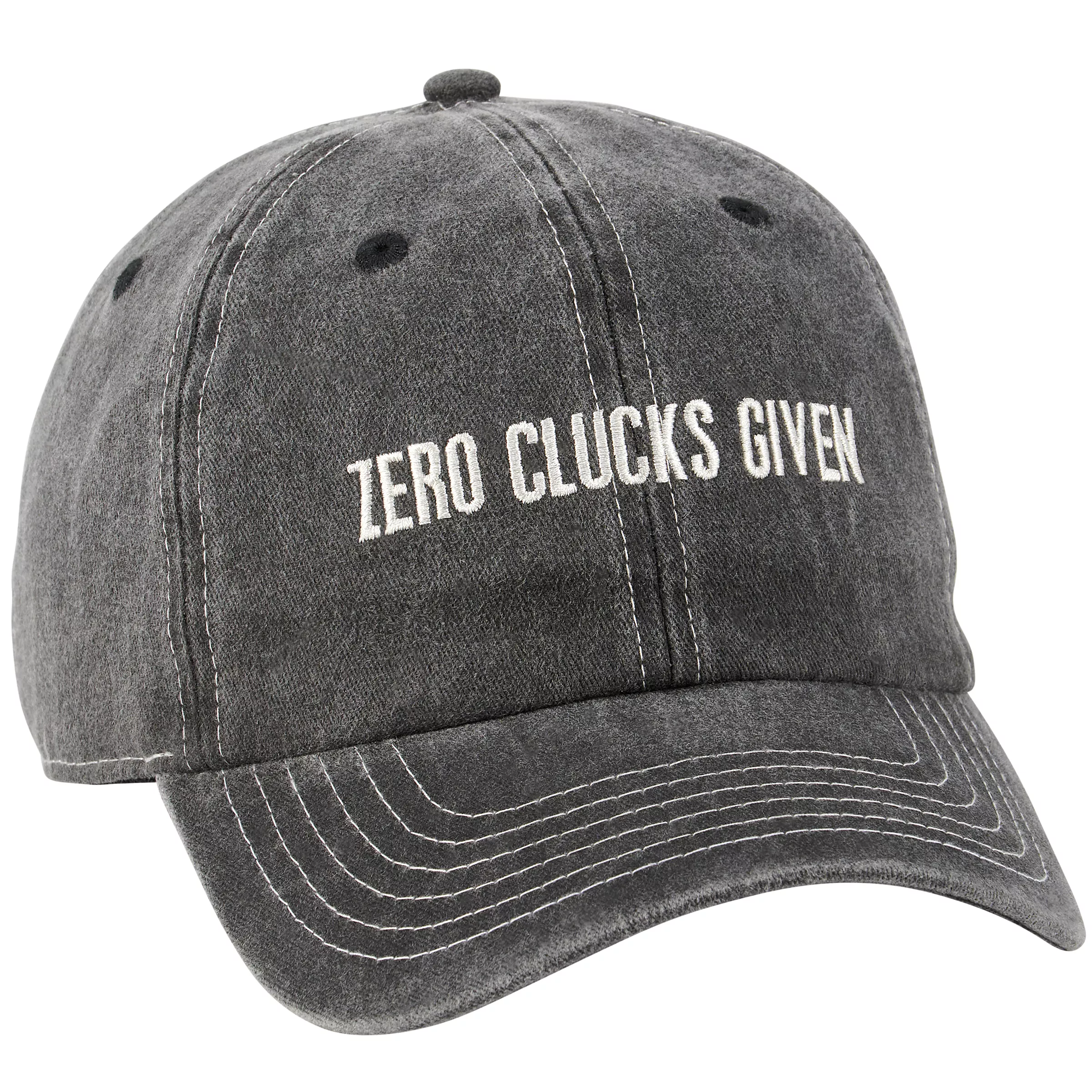Zero Clucks Given Baseball Cap