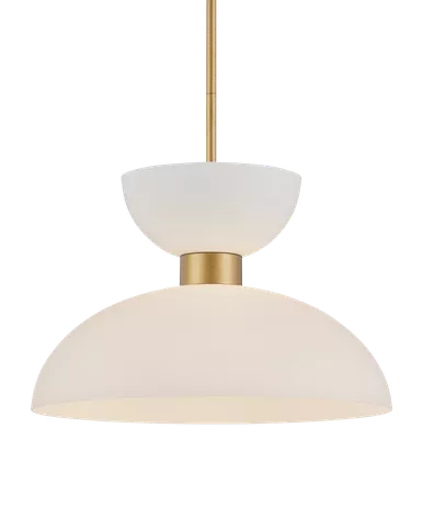 Zevio White Pendant